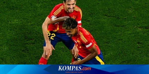 HT Spanyol Vs Perancis 2-1: Mbappe Lepas Topeng, Rekor Lamine Yamal