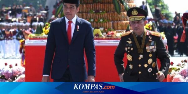 HUT Bhayangkara, Jokowi Minta Polri Selalu Layani Masyarakat Sepenuh Hati