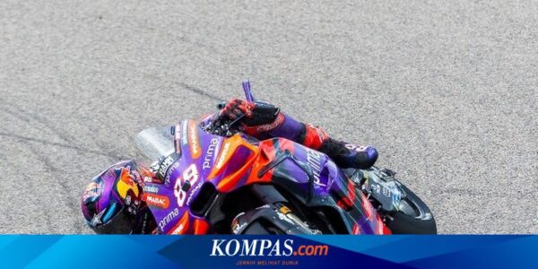 Jatuh di MotoGP Jerman, Jorge Martin Bingung Jelaskan yang Terjadi