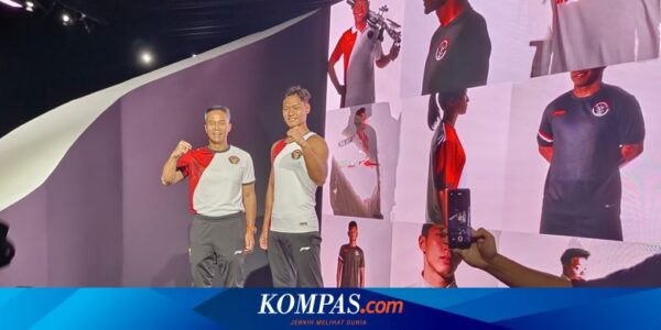 Jersey Tim Indonesia untuk Olimpiade Paris 2024, Inspirasi Bendera Berkibar dan Belum Dijual ke Umum