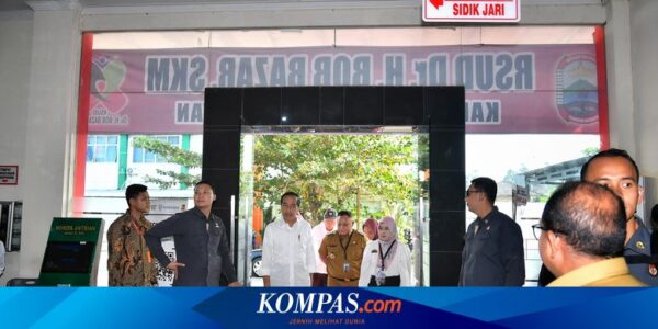 Jokowi Janji Tambah Alkes RSUD Bob Bazar, Dikirim mulai September 2024
