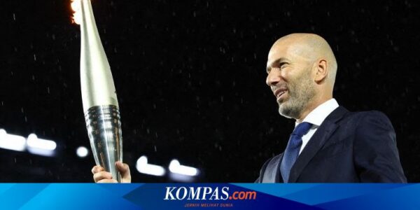 Kancah Api Dinyalakan, Zidane Jadi Pembawa Pertama, Olimpiade 2024 Bergulir