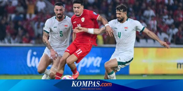 LIVE Timnas Indonesia Vs Irak 0-2, Ali Jasim Manfaatkan Kesalahan Ernando Ari