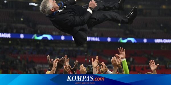 Luapan Bahagia Ancelotti Bawa Madrid Juara Liga Champions: Mimpi Jadi Nyata