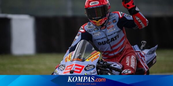 Marquez Turun Posisi di GP Belanda, Melanggar Aturan Tekanan Ban