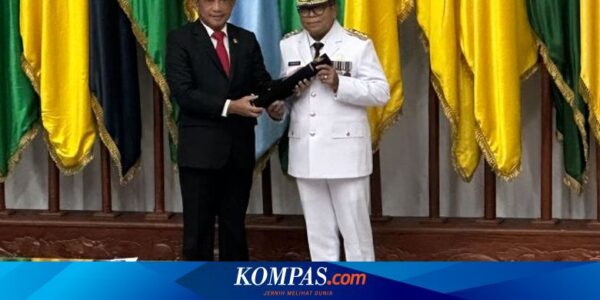 Mendagri Lantik Staf Ahli Kemenpora Jadi Pj Gubernur Lampung