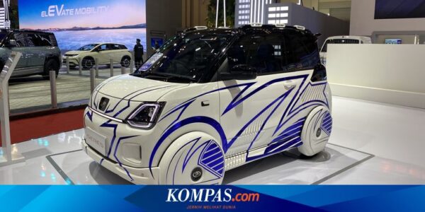 Mobil Listrik Seres E1 Tampil Agresif di GIIAS 2024