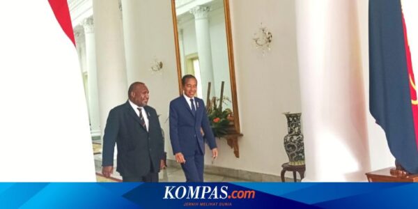 Pertemuan Bilateral dengan PM Marape, Jokowi Sampaikan Dukacita untuk Bencana di Papua Nugini