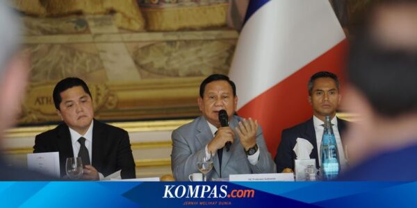 Pesan Prabowo kepada Atlet Indonesia di Olimpiade Paris 2024