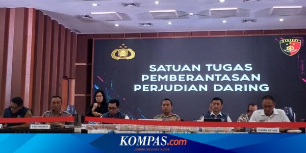 Polri: Perputaran Uang 3 Situs Judi Online dengan 18 Tersangka Capai Rp1 Triliun