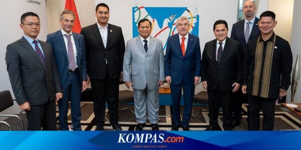 Prabowo Bertemu Presiden IOC di Paris, Bahas Potensi Indonesia Jadi Tuan Rumah Olimpiade