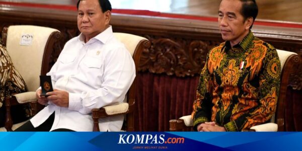 Prabowo Ungkap Arahan Jokowi untuk Pemerintahannya