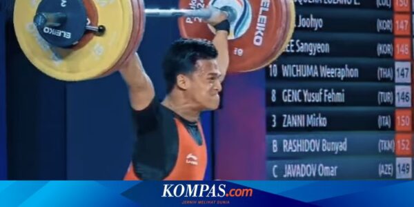 Profil Rizki Juniansyah, Debutan yang Berpeluang Pecahkan Rekor di Olimpiade Paris 2024