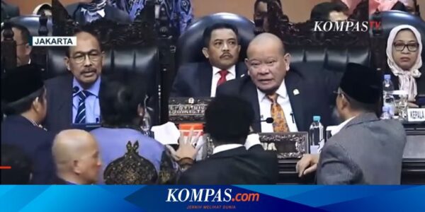 Sidang DPD RI Sempat Ricuh, Para Senator Tak Sepakat soal Pengesahan Tata Tertib