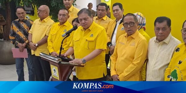 Soal Nasib Airin dan Ridwan Kamil pada Pilkada, Airlangga: Bagi Golkar Sudah Jelas