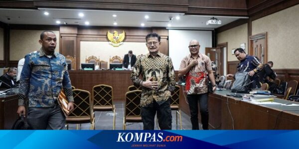 SYL Jalani Sidang Tuntutan Perkara Pemerasan pada 28 Juni, Vonis 11 Juli