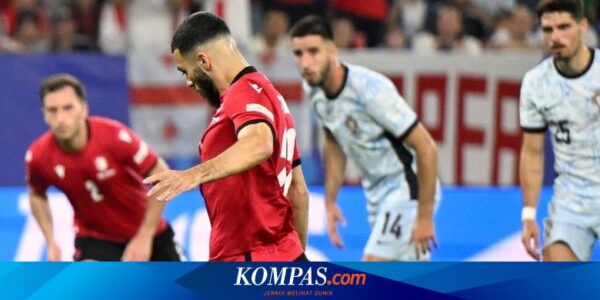 Top Skor Euro 2024: Bobol Portugal, Striker Georgia Mikautadze Teratas