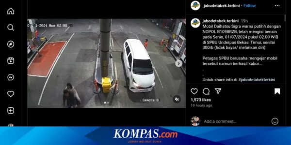 Video Viral Mobil Kabur Usai Isi BBM di SPBU Pertamina