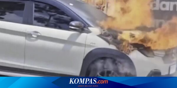 Viral, Video Suzuki XL7 Hybrid Tiba-tiba Terbakar Saat di Jalan
