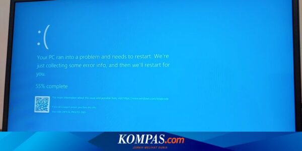 Warganet Indonesia Keluhkan Komputer Windows Mereka Tiba-tiba “Blue Screen”