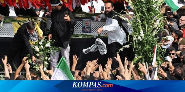 Ada Seruan Balas Dendam pada Prosesi Pemakaman Pemimpin Hamas di Iran