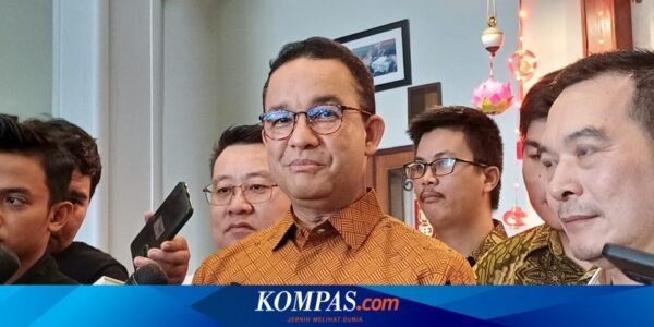 Anies Ungkap Belum Ada Komunikasi soal Ajakan Kaesang untuk Duet di Pilkada Jakarta