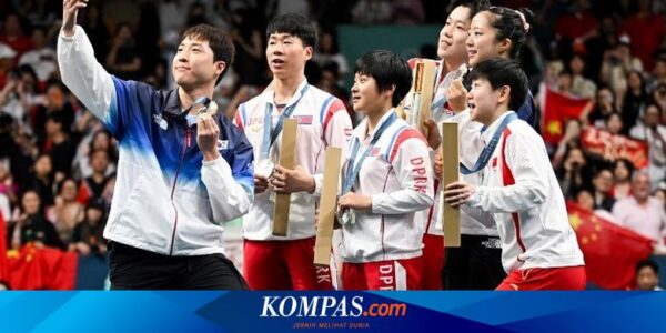 Atlet Korsel “Selfie” bareng Atlet Korut di Podium Olimpiade Paris 2024