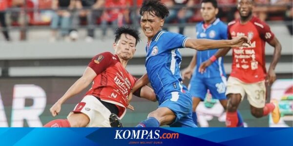 Bali United Takluk dari Arema FC, Teco Sorot Aksi Heroik Lucas Frigeri