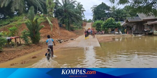 Banjir Rendam 3 Desa Dekat IKN di Penajam Paser Utara