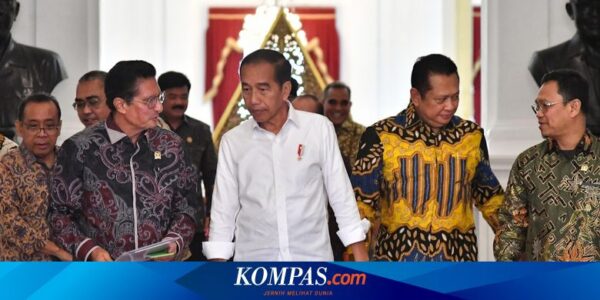 Bertemu Jokowi, Pimpinan MPR Laporkan Rencana Amendemen UUD 1945