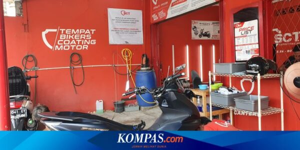 Bikin Motor Kinclong, Poles Bisa Jadi Solusi