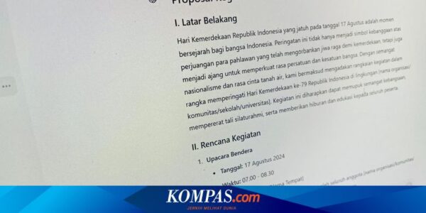 Cara Bikin Proposal 17 Agustus 2024 di ChatGPT untuk Kegiatan Peringatan HUT Ke-79 RI