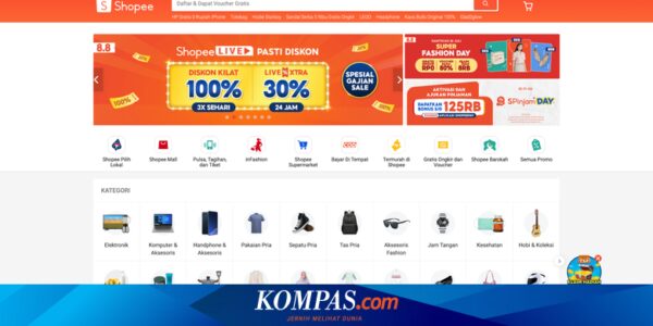 Cara Login Akun Shopee di Web Pakai Scan, Praktis Tanpa Masukkan E-mail