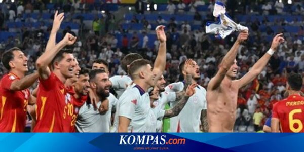 Catatan Spanyol di Final Turnamen Besar, Hanya Kalah Sekali