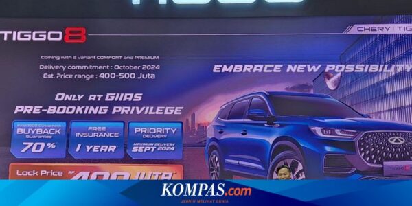 Chery Resmi Umumkan Harga Tiggo 8 di GIIAS 2024, Dijual Rp 400 Juta