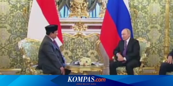 Di Depan Putin, Prabowo Janji Tingkatkan Kerja Sama Indonesia-Rusia Usai Dilantik