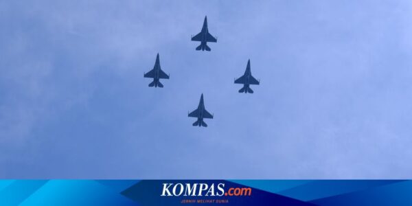 F-16 dan Jupiter Aerobatic Team Gelar Geladi Demo Udara, Siap Tampil di HUT Ke-79 RI di IKN