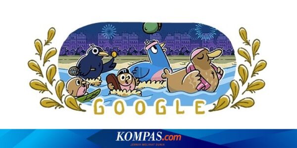 Google Doodle Hari Ini Rayakan Dimulainya Pesta Olahraga Olimpiade Paris 2024