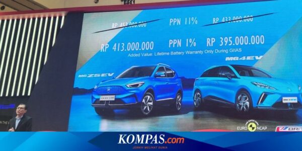 Harga Baru MG 4 EV dan MG ZS EV, Turun Puluhan Juta Rupiah