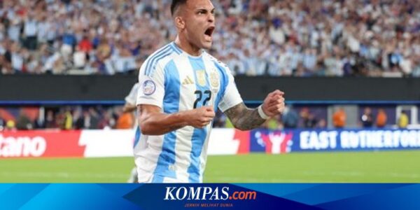 Hasil Chile Vs Argentina 0-1, Gol Lautaro Bawa Messi dkk Lolos