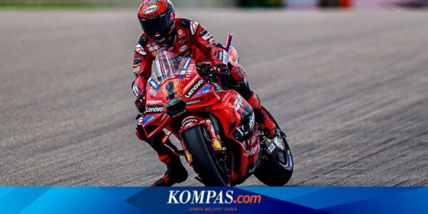 Hasil Klasemen Pebalap MotoGP 2024: Bagnaia Gusur Martin dari Puncak