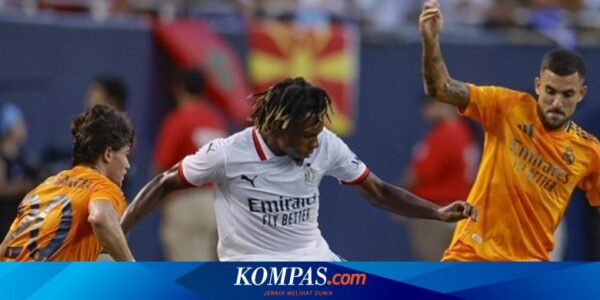 Hasil Madrid Vs Milan: Usai Man City, Rossoneri Bekuk Los Blancos 1-0