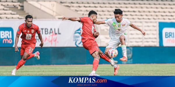 Hasil Malut United Vs Persebaya, Tanpa Pemenang