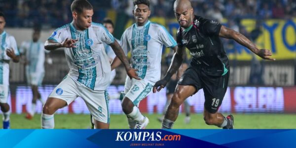 Hasil Persib Bandung Vs PSBS Biak, Tempo Cepat Lawan Sulitkan Maung