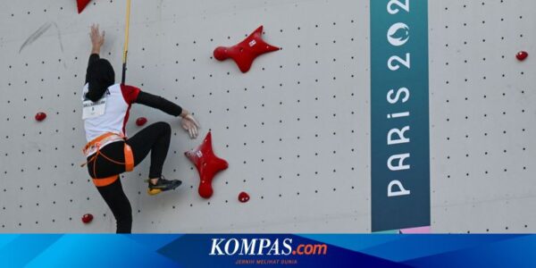 Hasil Semifinal Panjat Tebing Putri Olimpiade, Personal Best Rajiah Sallsabillah Masih Belum Cukup