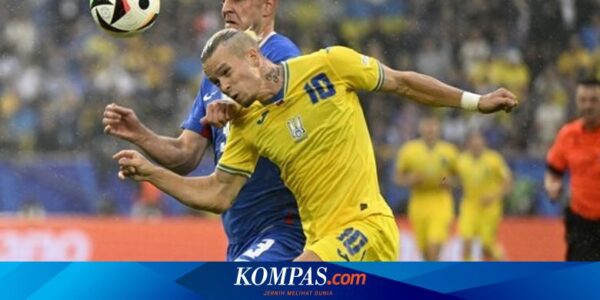 Hasil Slovakia Vs Ukraina 1-2: Yaremchuk Pembeda, Mudryk dkk Menang “Comeback”
