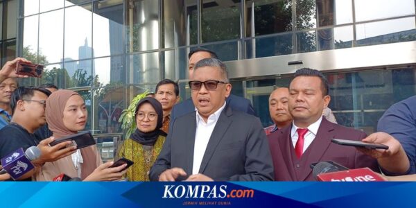 Hasto Mengaku Tak Pernah Perintahkan Orang Terkait Proyek di DJKA