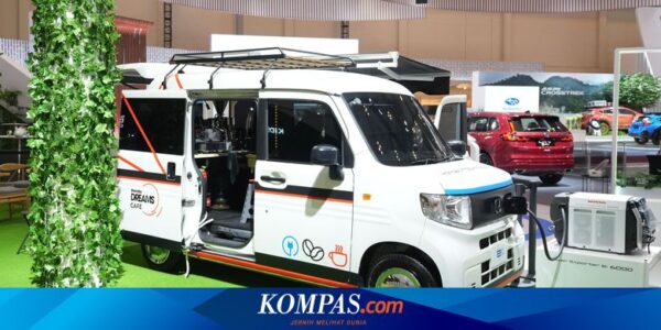 Honda Bikin Kafe Berjalan Pakai Mobil Listrik N-Van EV Prototype