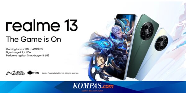 HP Realme 13 Resmi di Indonesia, Ini Harganya