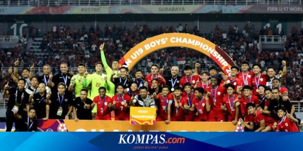 Indonesia Juara Piala AFF U19, Jokowi Beri Selamat